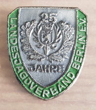 alte Anstecknadel Abzeichen 25