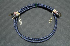 Goldkabel Highline Series Cinch Kabel Interconnect RCA Cable, NF 2x 100 cm