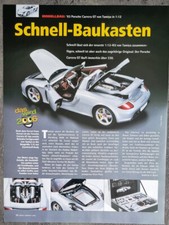 PORSCHE CARRERA GT in 1-12 von Tamiya.. ein Modellbericht #0601f