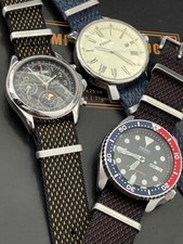 DELUXE Nato Strap Uhrenarmband versch. Farben 20mm und 22mm