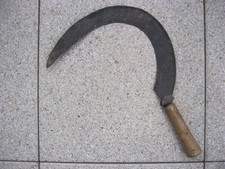 Alte Handsense Handsichel Sense Sichel rostig Vintage Dekoration