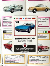 Auto-Quartett Superautos 1968