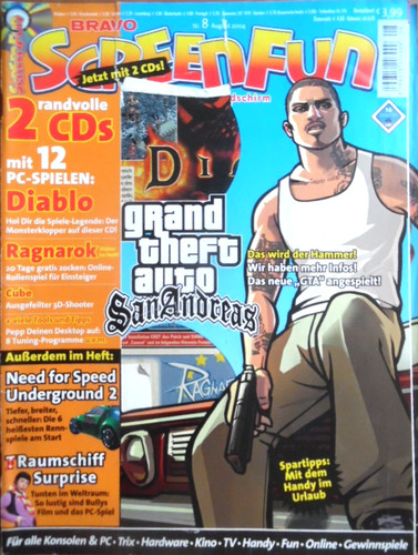 Bravo screenfun 2004 b gta - bravo,