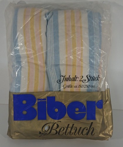 Alte biberbettwäsche - alte,
