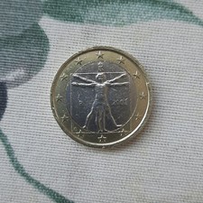1 Euro Münze Italien 2002