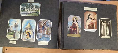 Altes album mit fotos und - album,