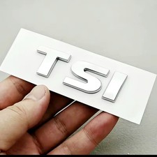 TSI Badge Emblem 3D Silber