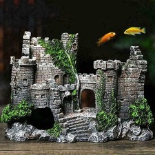 Aquarium Deko Schloss Felsen