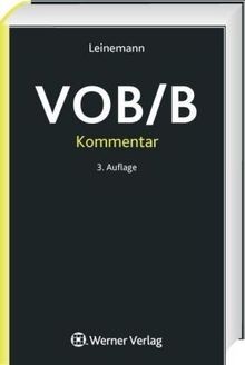Vob kommentar kommentierung - vob/b,