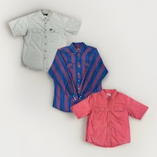 Wrangler Hemden Herren Paket Bundle Gr. XXL 2XL Langarm Kurzarm Zufällig Resell