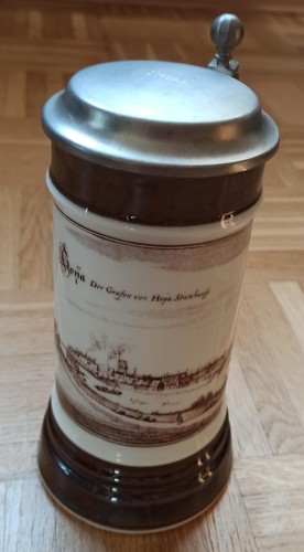 Skb porzellan bierkrug - skb,