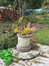 Blumenbrunnen in die Jahre gekommen- aber sehr schön