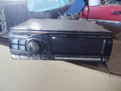 Junk alpine cda 9855j - cda-9855j, 1din