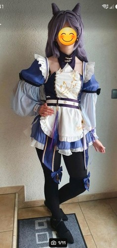 Genshin impact keqing maid - genshin,