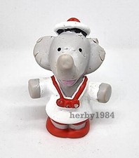 Elefant als Matrose - Figur aus Weichgummi - ca. 5,0cm - Herkunft unbekannt