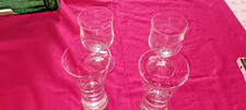 4 Gläser f. die Bar Schnapps Obstler Weinbrand Likör stabil gute Qualität / 2563