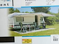 Eurotrail Sonnensegel, Sonnendach Sonnenvordach, universal all weather 3m x 2,4m