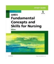 Study Guide for deWit's