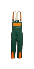 watex Schnittschutzlatzhose KONIFERE Größe 60 grün/orange