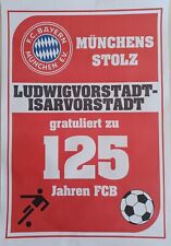 2025 ULTRAS Fan Plakat FC BAYERN München Poster Fussball Bundesliga 