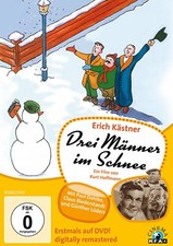 Drei Männer im Schnee -