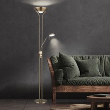 Stehlampe Deckenfluter LED dimmbar mit Leselampe LED-Stehlampen mit Dimmer