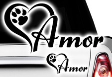 1x Aufkleber Pfote Pfoten