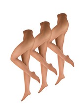 Nur Die 3er Pack Damen Socken Strümpfe Feinstrumpfhose Tanzstrumpfhose 70 Den