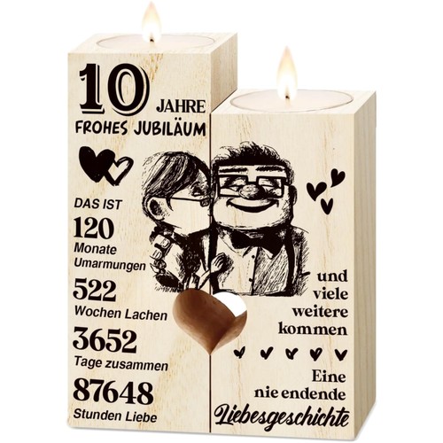 Kerzenständer holz deko - kerzenständer,