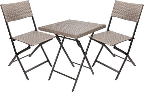 Balkon bistro set rattan - balkon,