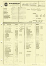Datenblatt Einstellen Ersatzteile Solex 40 PDSIT Vergaser - VW 412 / 85PS