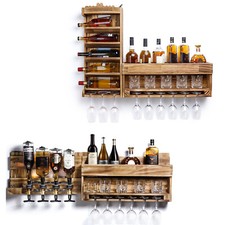 Weinregal Holz Wandbar