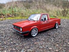 1:18 VW Caddy 1 Tiefer Tuning mit 15 Zoll Porsche C2 Echt Alu Felgen