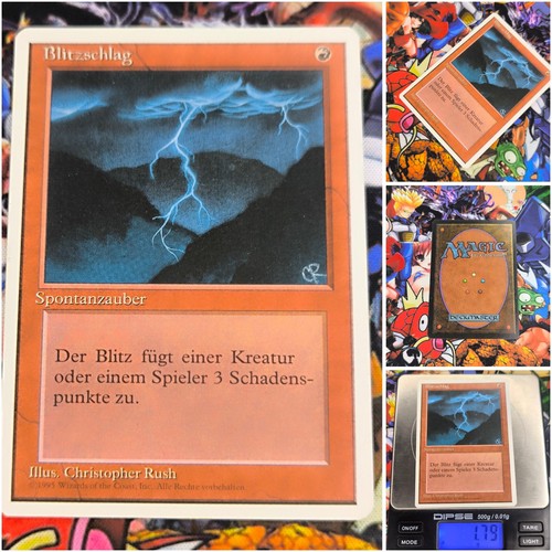 Mtg red lightning bolt - mtg,