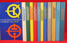 Konvolut Sammlung Elektronisches Jahrbuch DDR Elektronik Buch Funkamateur Radio