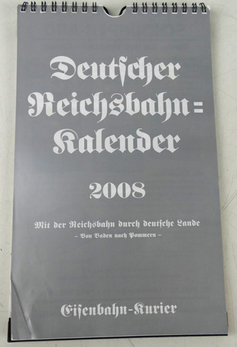 Deutscher reichsbahnkalender - deutscher,