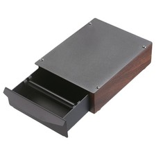Walnuss Espresso Knock Box Kaffee Knocker Schublade für Arbeitsplatte