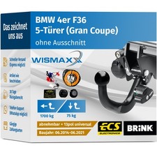 AHK für BMW 4er F36 Gran