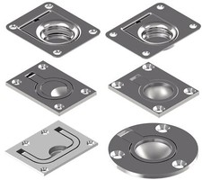 Bodenheber Aufzug Edelstahl