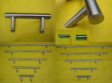 Edelstahl Stoßgriff Haustürgriff Griff  Stangengriff Türgriff Haustürbeschlag