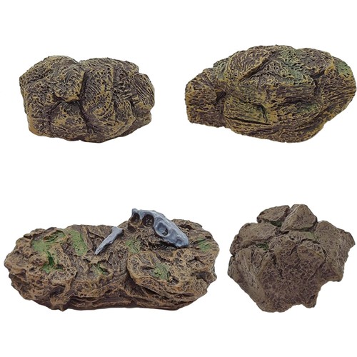 Künstliche felsen miniatur - felsen,