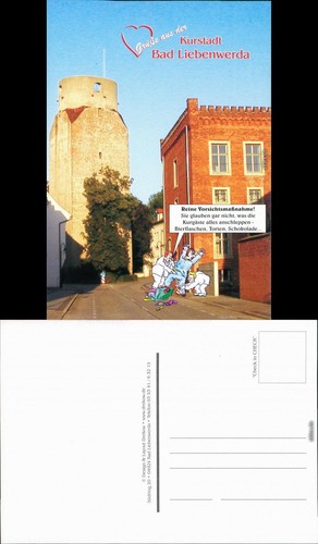 Ansichtskarte bad liebenwerda - bad,
