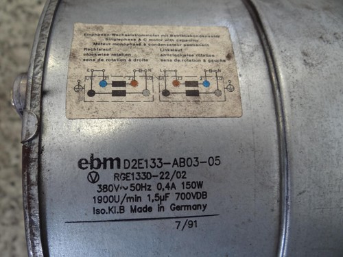Defekt ebm d2e133 ab03 or - d2e133-ab03-05,
