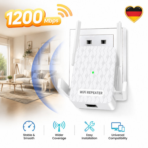Wlan verstärker 1200 mbps - wlan,