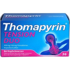 THOMAPYRIN TENSION DUO 400 mg/100 mg Filmtabletten  36 St  PZN19383570