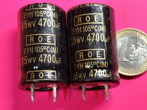 Roe 4700µf 35v 35wv - 2x,