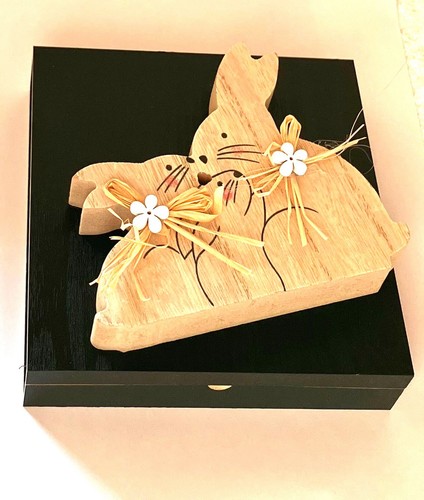 Ostern hase familie holz - familie,