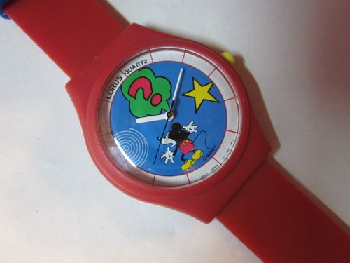 Lorus quartz armbanduhr micky - armbanduhr,