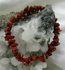 JASPIS  ROT Edelstein  Armband