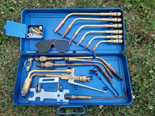 Schweißerkasten Brennerkasten Grundausstattung Acetylen Sauerst. Schneidgarnitur